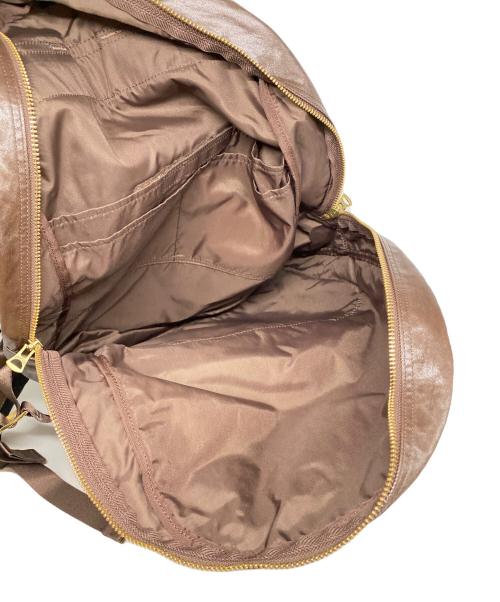 PORTER（ポーター）PORTER (ポーター) SHINE DAYPACK/バックパック ブラウンの古着・服飾アイテム