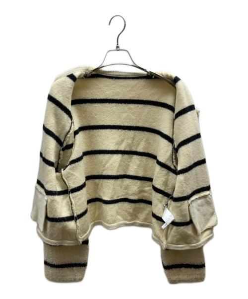 SHENERY（シーナリー）SHENERY (シーナリー) ツイードニットジャケット / SNZ1042205A0002 アイボリー サイズ:Fの古着・服飾アイテム