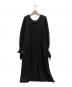 Whim Gazette (ウィムガゼット) ジョーゼットワンピース / WGZ1022209A0006 ブラック サイズ:F：8000円