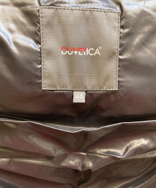 DUVETICA（デュベティカ）DUVETICA (デュベティカ) フルジップダウンベスト ブラック サイズ:46の古着・服飾アイテム