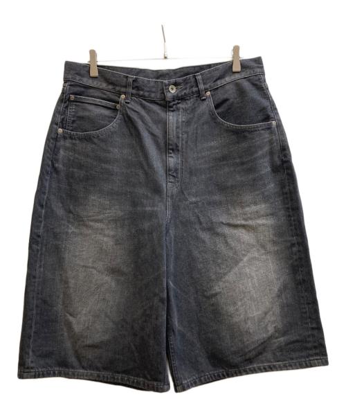 BEAMS（ビームス）BEAMS (ビームス) BAGGY DENIM SHORTS/11-25-0613-791 ブラック サイズ:Lの古着・服飾アイテム