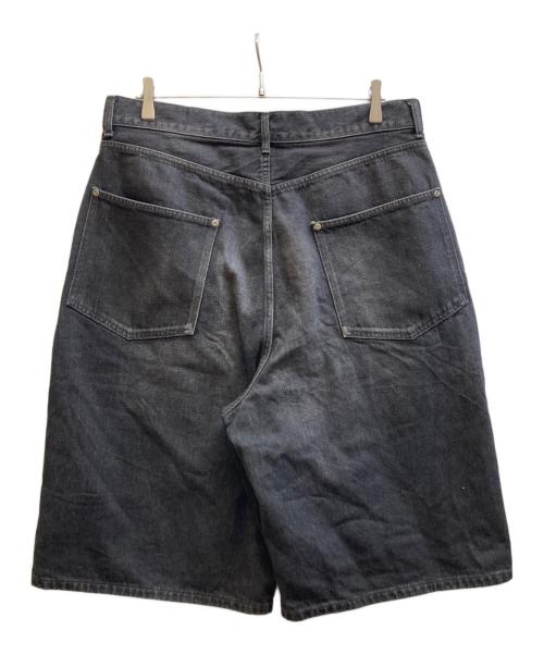 BEAMS（ビームス）BEAMS (ビームス) BAGGY DENIM SHORTS/11-25-0613-791 ブラック サイズ:Lの古着・服飾アイテム