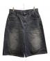 BEAMS（ビームス）の古着「BAGGY DENIM SHORTS/11-25-0613-791」｜ブラック