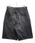 BEAMS (ビームス) BAGGY DENIM SHORTS/11-25-0613-791 ブラック サイズ:L：10000円