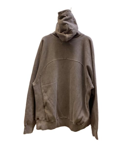 SUGARHILL（シュガーヒル）SUGARHILL (シュガーヒル) PIGMENT DYE HOODIE ブラウン サイズ:3の古着・服飾アイテム