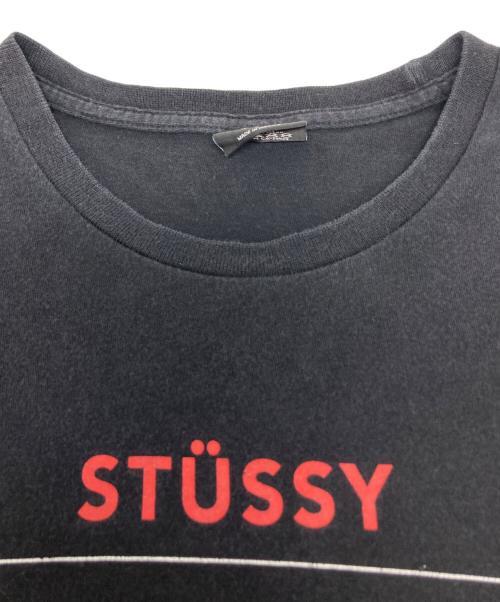 stussy（ステューシー）stussy (ステューシー) プリントTシャツ ブラック サイズ:Sの古着・服飾アイテム