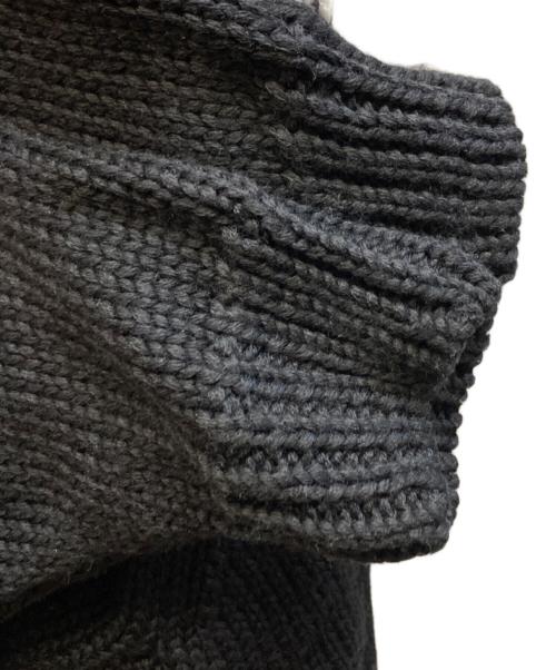 WTAPS（ダブルタップス）WTAPS (ダブルタップス) バックロゴクルーネックニット ブラック サイズ:X 03の古着・服飾アイテム