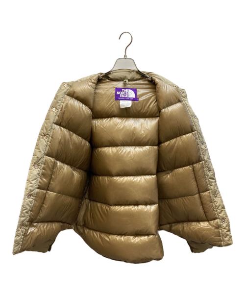 THE NORTHFACE PURPLELABEL（ザ・ノースフェイス パープルレーベル）THE NORTHFACE PURPLELABEL (ザ・ノースフェイス パープルレーベル) Lightweight 65/35 Stuffed Shirt ベージュ サイズ:Lの古着・服飾アイテム