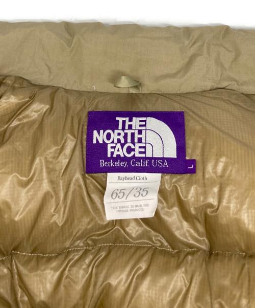 THE NORTHFACE PURPLELABEL（ザ・ノースフェイス パープルレーベル）THE NORTHFACE PURPLELABEL (ザ・ノースフェイス パープルレーベル) Lightweight 65/35 Stuffed Shirt ベージュ サイズ:Lの古着・服飾アイテム