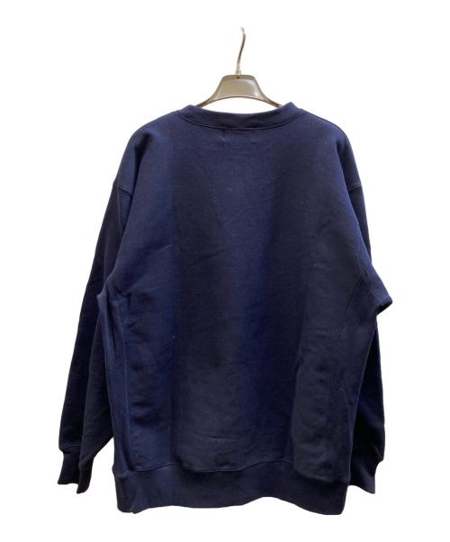BROOK（ブルック）BROOK (ブルック) Bird Stolen B L/S Sweat ネイビー サイズ:XXLの古着・服飾アイテム