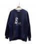 BROOK（ブルック）の古着「Bird Stolen B L/S Sweat」｜ネイビー