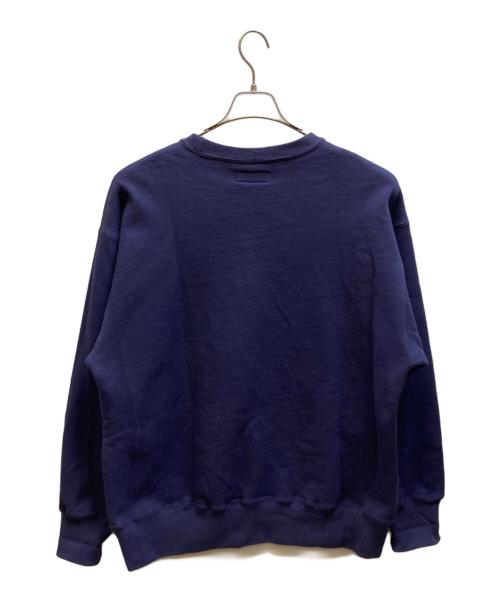 Russet Burbank（ラセット バーバンク）russet burbank (ラセット バーバンク) クルーネックスウェット ネイビー サイズ:XLの古着・服飾アイテム