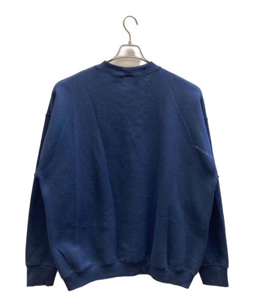 700FILL（セブンハンドレッドフィル）700fill (セブンハンドレッドフィル) FRUIT OF THE LOOM (フルーツオブザルーム) ロゴスウェット ネイビー サイズ:XLの古着・服飾アイテム