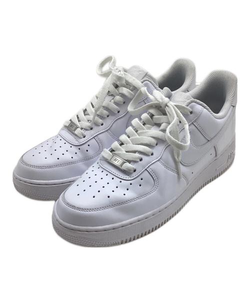 NIKE（ナイキ）NIKE (ナイキ) AIR FORCE1(エアフォース1)Low'07 ホワイト サイズ:US9の古着・服飾アイテム