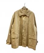 AURALEEオーラリー）の古着「FINX HARD TWIST GABARDINE BLOUSON」｜ベージュ