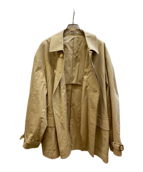 AURALEE（オーラリー）AURALEE (オーラリー) FINX HARD TWIST GABARDINE BLOUSON ベージュ サイズ:4の古着・服飾アイテム