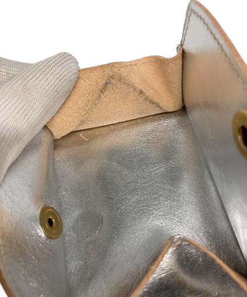 IL BISONTE（イル ビゾンテ）IL BISONTE (イル ビゾンテ) 2つ折り財布 シルバーの古着・服飾アイテム