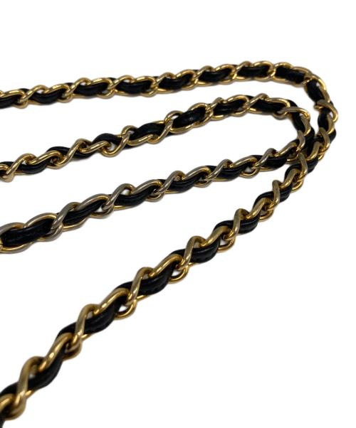 CHANEL（シャネル）CHANEL (シャネル) ココマーク ラムスキンチェーンショルダーバッグ ブラックの古着・服飾アイテム