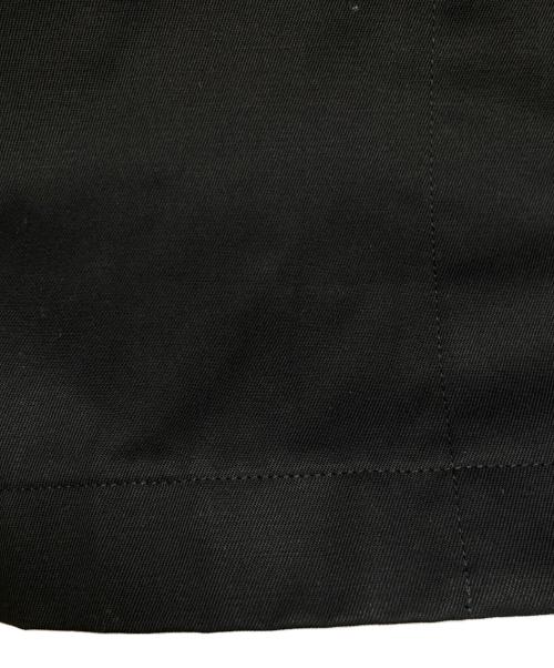 OUAT（オーユーエーティー）OUAT (オーユーエーティー) モーターサイクルコート ブラックの古着・服飾アイテム