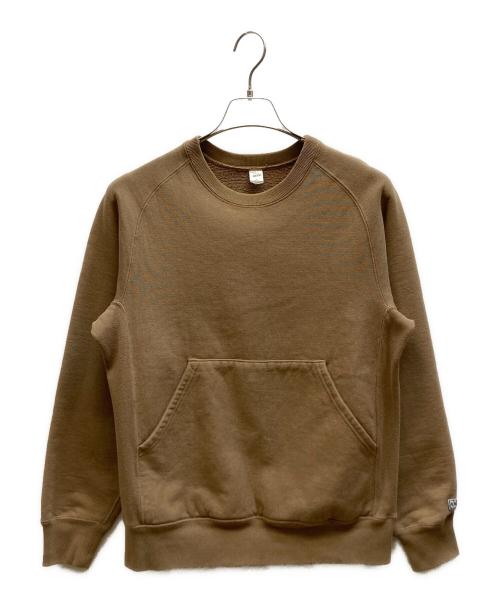 ENDS and MEANS（エンズアンド ミーンズ）ENDS AND MEANS (エンズアンド ミーンズ) カンガルーポケットスウェット ベージュ サイズ:Sの古着・服飾アイテム