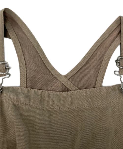 Veritecoeur（ヴェリテクール）Veritecoeur (ヴェリテクール) オーバーオール ベージュ サイズ:2の古着・服飾アイテム