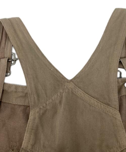 Veritecoeur（ヴェリテクール）Veritecoeur (ヴェリテクール) オーバーオール ベージュ サイズ:2の古着・服飾アイテム