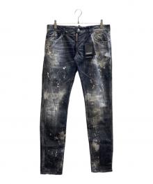 DSQUARED2（ディースクエアード）の古着「ANNIVERSARY SUPER LOW JEANS」｜ブラック