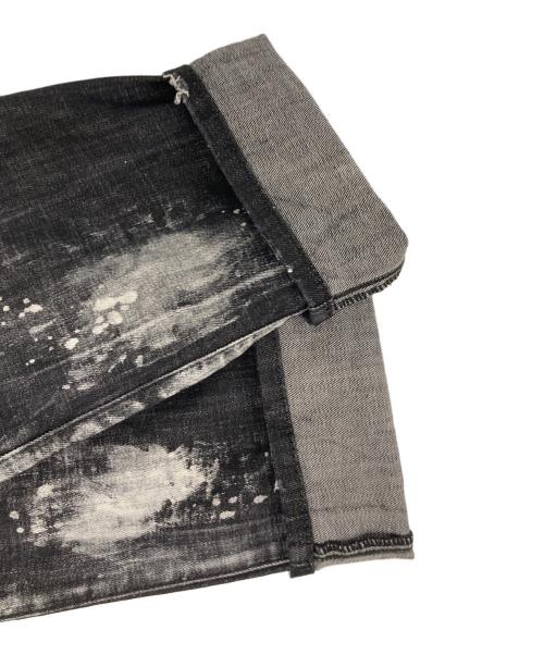 DSQUARED2（ディースクエアード）DSQUARED2 (ディースクエアード) ANNIVERSARY SUPER LOW JEANS ブラック サイズ:50 未使用品の古着・服飾アイテム