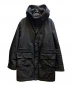 BURBERRY BLACK LABELバーバリーブラックレーベル）の古着「モッズコート」｜ブラック