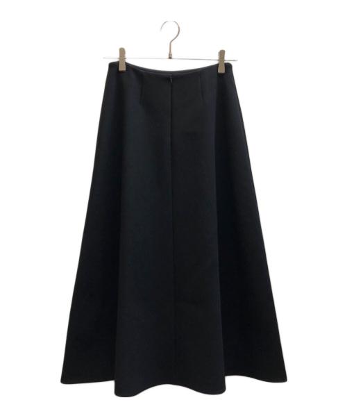 EVERYDAY I LIKE.（エヴリデイ アイ ライク）EVERYDAY I LIKE. (エヴリデイ アイ ライク) ボンディング フレアスカート ブラック サイズ:36の古着・服飾アイテム