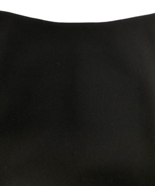 EVERYDAY I LIKE.（エヴリデイ アイ ライク）EVERYDAY I LIKE. (エヴリデイ アイ ライク) ボンディング フレアスカート ブラック サイズ:36の古着・服飾アイテム