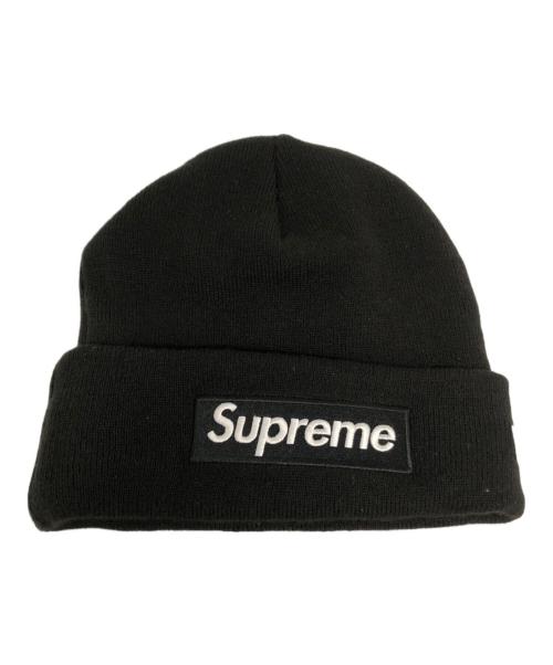 SUPREME（シュプリーム）Supreme (シュプリーム) New Era (ニューエラ) ボックスロゴビーニー ブラックの古着・服飾アイテム