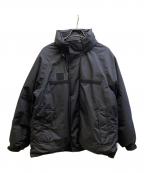 +PHENIX×FREAK'S STOREフェニックス×フリークスストア）の古着「別注 GORE TEX WINDSTOPPER DOWN LEVEL7ダウンジャケット」｜ブラック