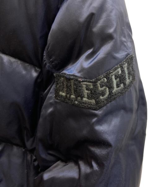 DIESEL（ディーゼル）DIESEL (ディーゼル) ダウンコート ネイビー サイズ:Sの古着・服飾アイテム