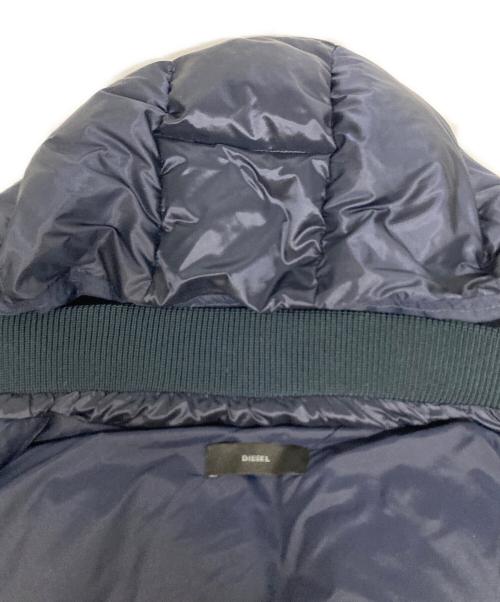 DIESEL（ディーゼル）DIESEL (ディーゼル) ダウンコート ネイビー サイズ:Sの古着・服飾アイテム
