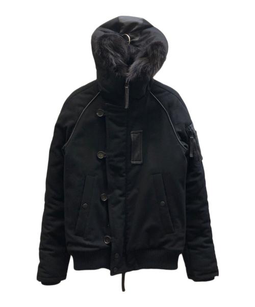 AKM（エーケーエム）AKM (エーケーエム) DUVETICA (デュベティカ) ダウンジャケット ブラック サイズ:Mの古着・服飾アイテム