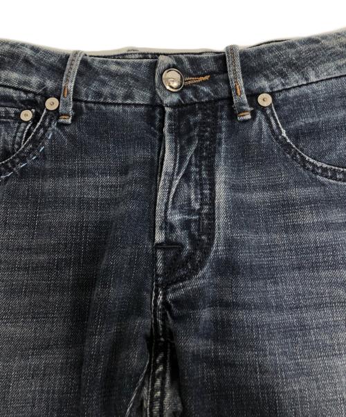 JACOB COHEN（ヤコブコーエン）JACOB COHEN (ヤコブコーエン) ハラコパッチデニムパンツ インディゴ サイズ:28の古着・服飾アイテム