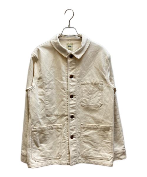 F.O.B FACTORY（エフオービー ファクトリー）F.O.B FACTORY (エフオービー ファクトリー) フレンチ モールスキン ジャケット アイボリー サイズ:2の古着・服飾アイテム