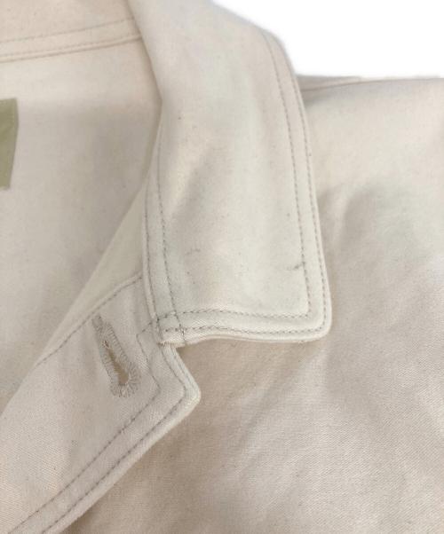 F.O.B FACTORY（エフオービー ファクトリー）F.O.B FACTORY (エフオービー ファクトリー) フレンチ モールスキン ジャケット アイボリー サイズ:2の古着・服飾アイテム