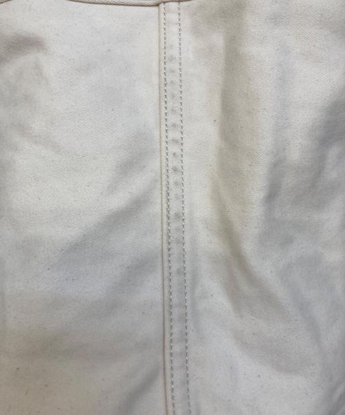 F.O.B FACTORY（エフオービー ファクトリー）F.O.B FACTORY (エフオービー ファクトリー) フレンチ モールスキン ジャケット アイボリー サイズ:2の古着・服飾アイテム