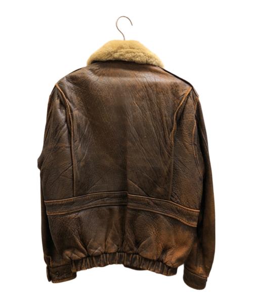 HARLEY-DAVIDSON（ハーレーダビッドソン）HARLEY-DAVIDSON (ハーレーダビッドソン) G-1フライトジャケット ブラウン サイズ:36の古着・服飾アイテム