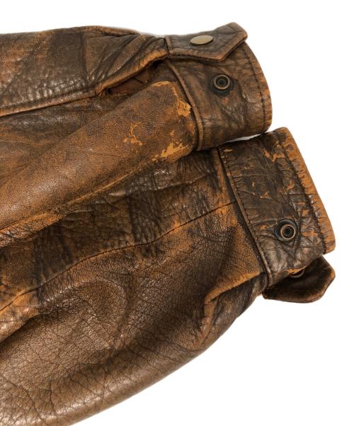 HARLEY-DAVIDSON（ハーレーダビッドソン）HARLEY-DAVIDSON (ハーレーダビッドソン) G-1フライトジャケット ブラウン サイズ:36の古着・服飾アイテム