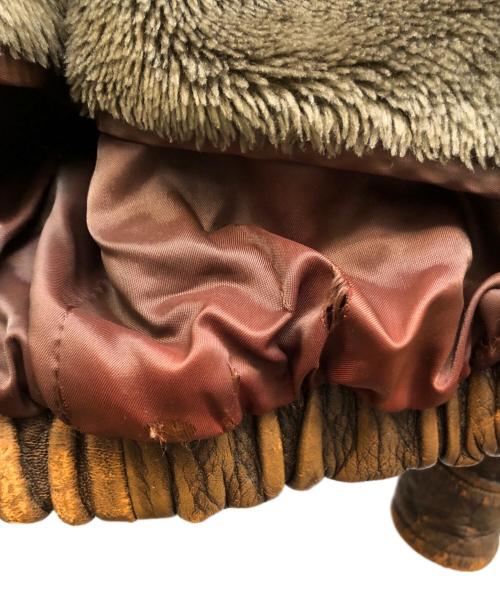 HARLEY-DAVIDSON（ハーレーダビッドソン）HARLEY-DAVIDSON (ハーレーダビッドソン) G-1フライトジャケット ブラウン サイズ:36の古着・服飾アイテム