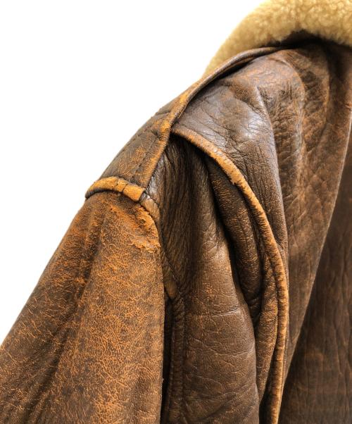 HARLEY-DAVIDSON（ハーレーダビッドソン）HARLEY-DAVIDSON (ハーレーダビッドソン) G-1フライトジャケット ブラウン サイズ:36の古着・服飾アイテム