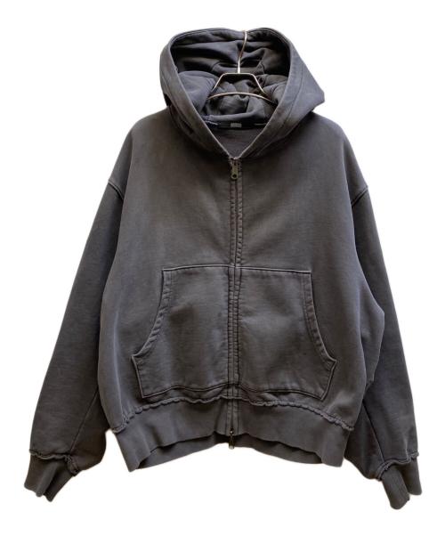 JOURNAL STANDARD（ジャーナルスタンダード）JOURNAL STANDARD (ジャーナルスタンダード) ラウンドスリーブ アシッドパーカ グレー サイズ:Mの古着・服飾アイテム