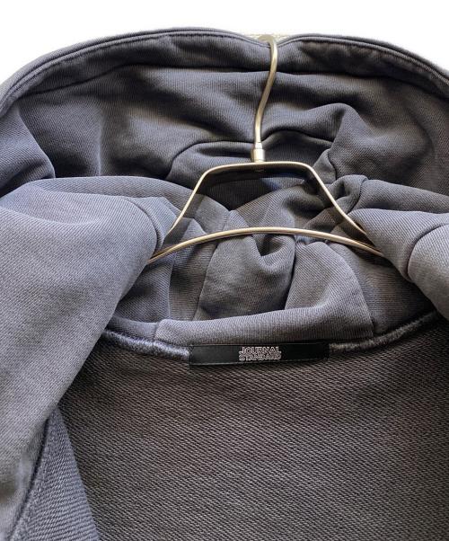 JOURNAL STANDARD（ジャーナルスタンダード）JOURNAL STANDARD (ジャーナルスタンダード) ラウンドスリーブ アシッドパーカ グレー サイズ:Mの古着・服飾アイテム