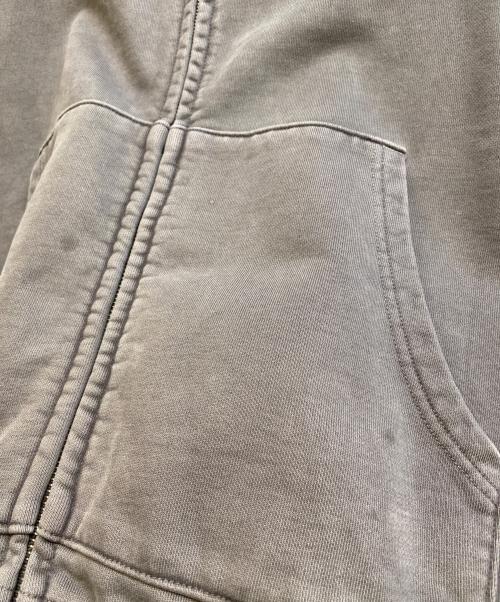 JOURNAL STANDARD（ジャーナルスタンダード）JOURNAL STANDARD (ジャーナルスタンダード) ラウンドスリーブ アシッドパーカ グレー サイズ:Mの古着・服飾アイテム