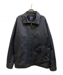GAP（ギャップ）の古着「ジップジャケット」｜ブラック
