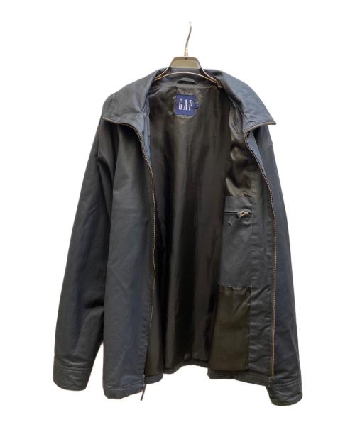 GAP（ギャップ）GAP (ギャップ) ジップジャケット ブラック サイズ:Lの古着・服飾アイテム