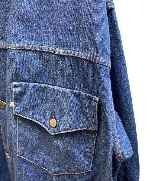 WESTOVERALLS（ウエストオーバーオールズ）WESTOVERALLS (ウエストオーバーオールズ) 899B DENIM JACKET インディゴ サイズ:Fタイプの古着・服飾アイテム